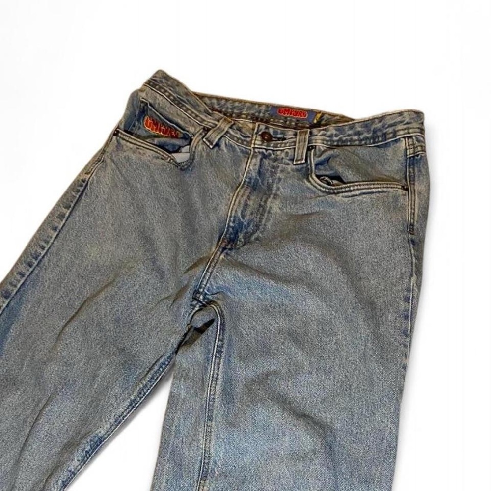Empyre Men's Denim Blue Relaxed skater Jeans y2k zumiez